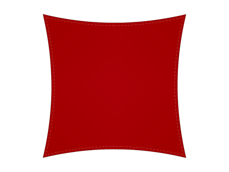 Voile d'ombrage<br>Carrée