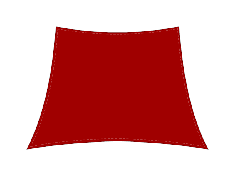 Voile d'ombrage<br>Trapèze